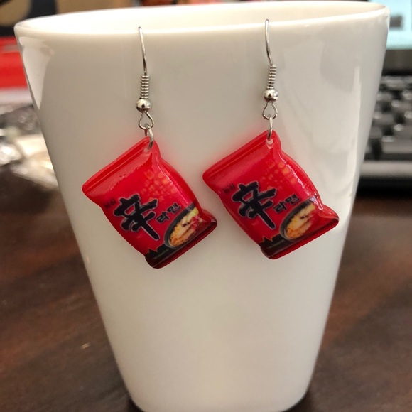 Jewelry - Shin Ramyeon Ramen kpop bts blackpink earrings
